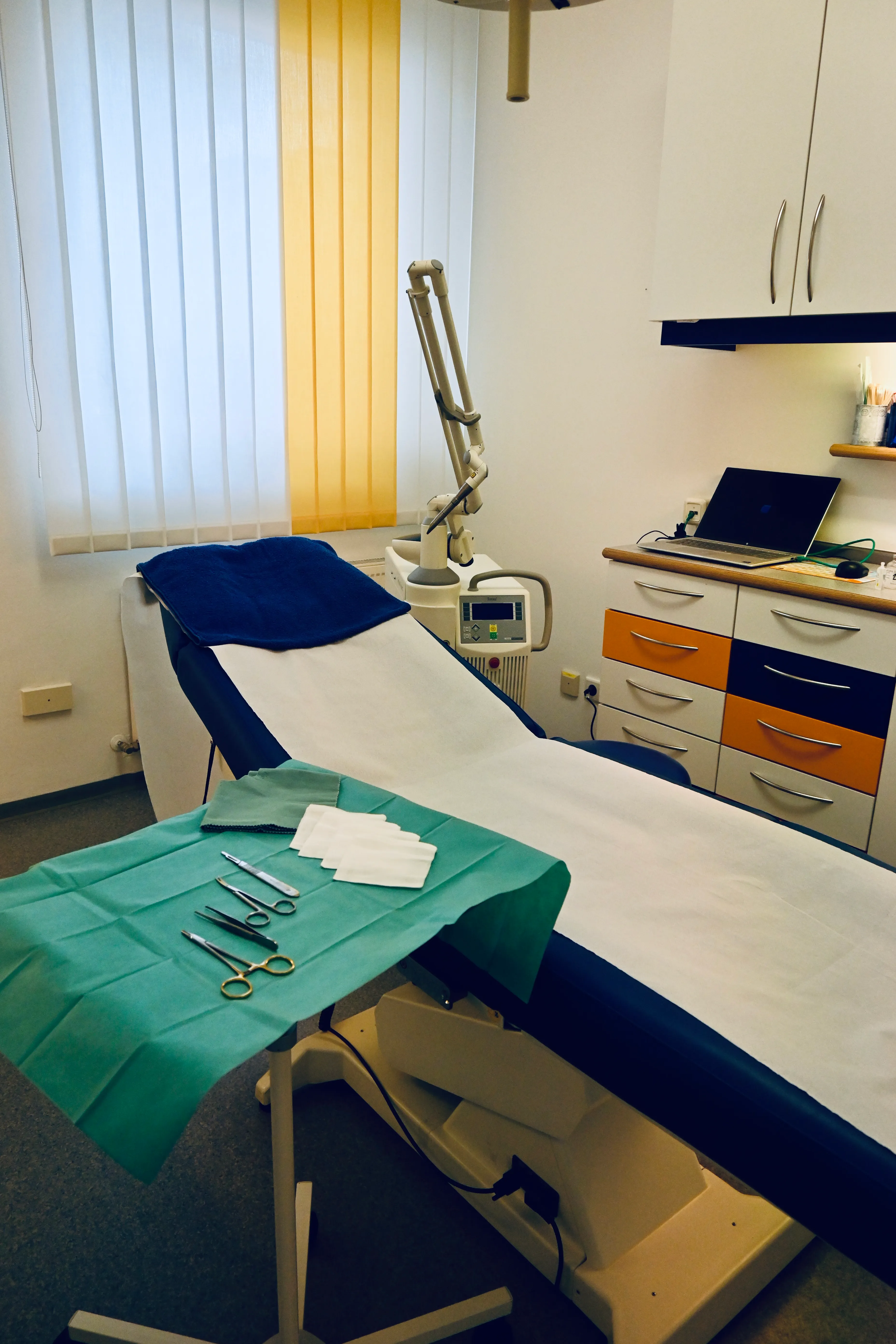 Eingriffsraum für ambulante Operationen
