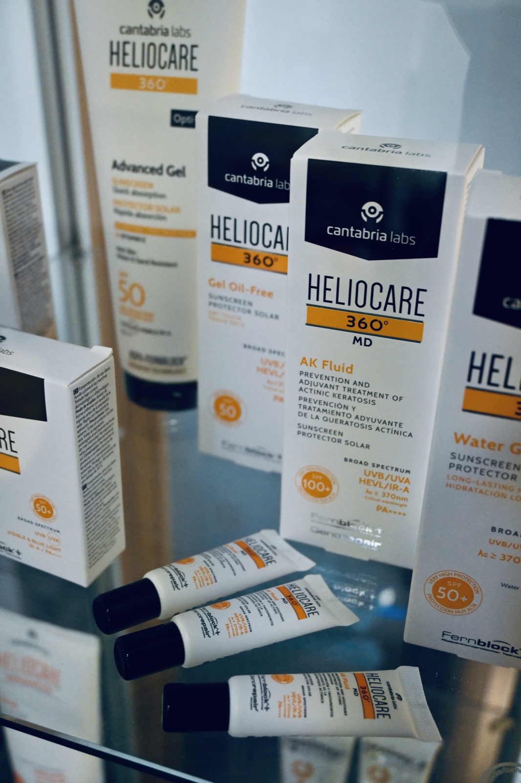 Heliocare Sonnenschutzprodukte in der Ordination